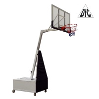 баскетбольная мобильная стойка dfc stand60sg 152x90cm поликарбонат (3кор)