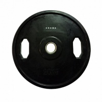 диск олимпийский d51мм grome fitness wp027-20 черный