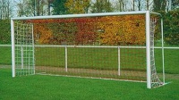 ворота футбольные 3х2 м, алюм., передвижные, глубина 1,5 м,алюм. haspo 924-117