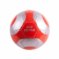 мяч футбольный petra fb-1606 red sz5