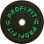 диск для штанги profi-fit с цветными вкраплениями hi-temp, 51 мм, 10 кг