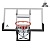 баскетбольный щит dfc 54'' board54p